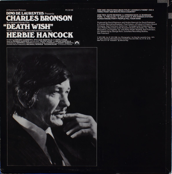 Herbie Hancock - Death Wish (Original Soundtrack Recording) | Columbia (PC 33199) - 2 Herbie Hancock - Death Wish (Original Soundtrack Recording) | Columbia (PC 33199) - 2