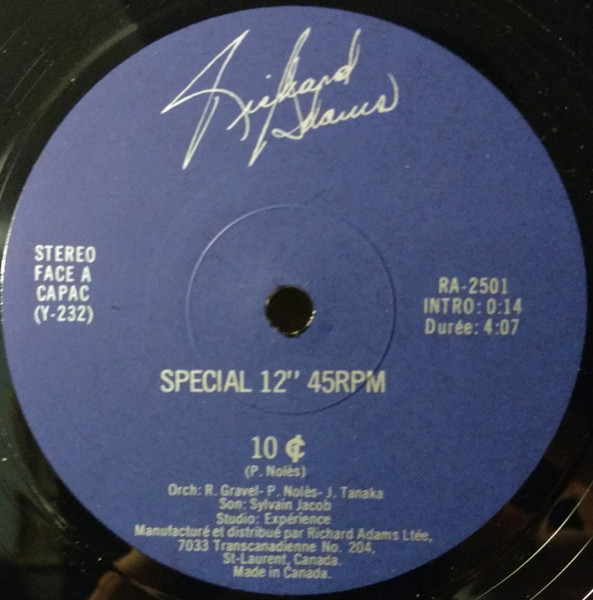 Richard Adams - 10¢ | Richard Adams (RA-2501) - main