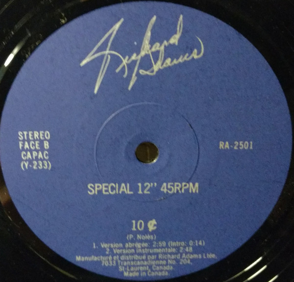 Richard Adams - 10¢ | Richard Adams (RA-2501) - 2