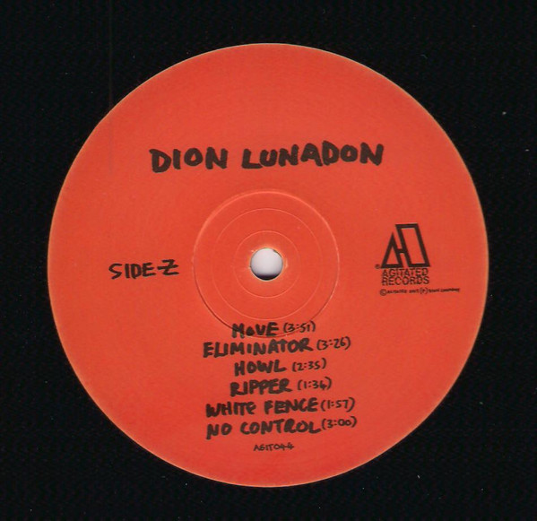 Dion Lunadon - Dion Lunadon | Agitated Records (AGIT044) - 4