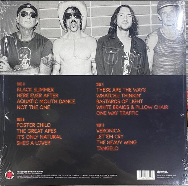 Red Hot Chili Peppers - Unlimited Love | Warner Records (093624873495) - 2