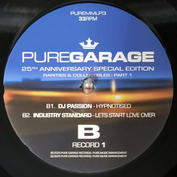 Various - Pure Garage (25th Anniversary Special Edition) (Part 1) | Pure Garage (PUREMM LP3) - 4
