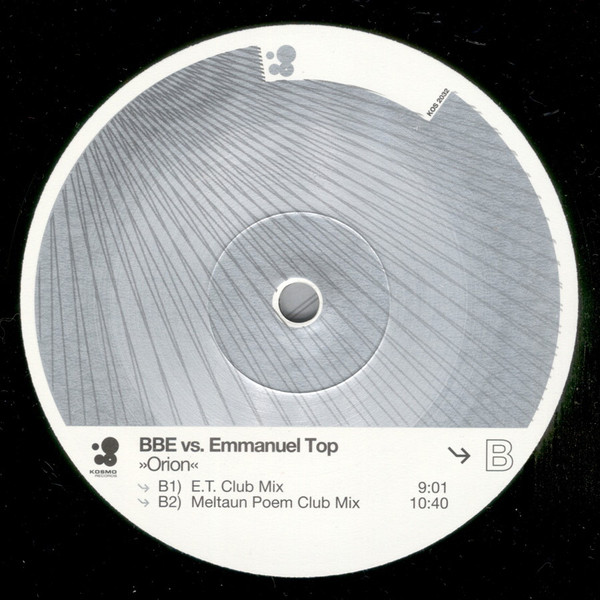 B.B.E. vs. Emmanuel Top - Orion | Kosmo Records (KOS 2032) - 4 B.B.E. vs. Emmanuel Top - Orion | Kosmo Records (KOS 2032) - 4