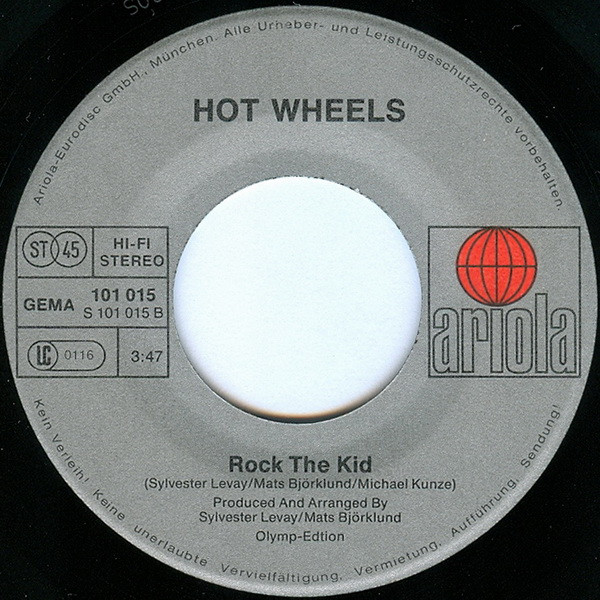 Hot Wheels - Gimme A Sign | Ariola (101 015) - 3