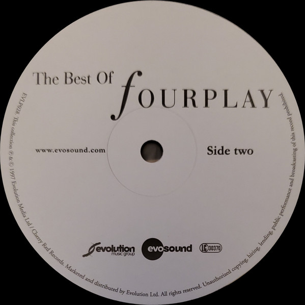 Fourplay - The Best Of Fourplay | Evosound (EVLP028) - 4 Fourplay - The Best Of Fourplay | Evosound (EVLP028) - 4