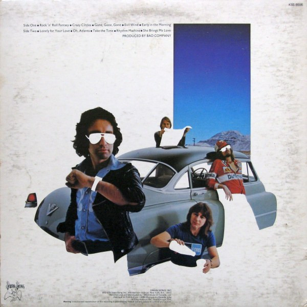 Bad Company - Desolation Angels [Vinyl] | Swan Song (KSS 8506) - 3