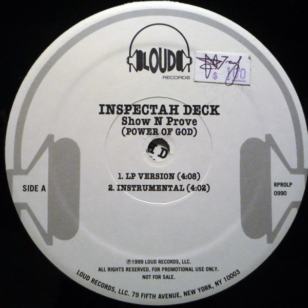 Inspectah Deck - Show N Prove (Power Of God) | Loud Records (RPROLP 0990) - 2 Inspectah Deck - Show N Prove (Power Of God) | Loud Records (RPROLP 0990) - 2