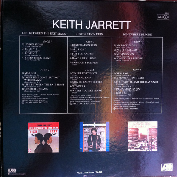 Keith Jarrett - Keith Jarrett | Atlantic (60 151) - 2