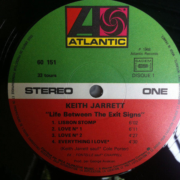 Keith Jarrett - Keith Jarrett | Atlantic (60 151) - 4