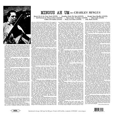 Charles Mingus - Mingus Ah Um | DOL (DOL717HB) - 2