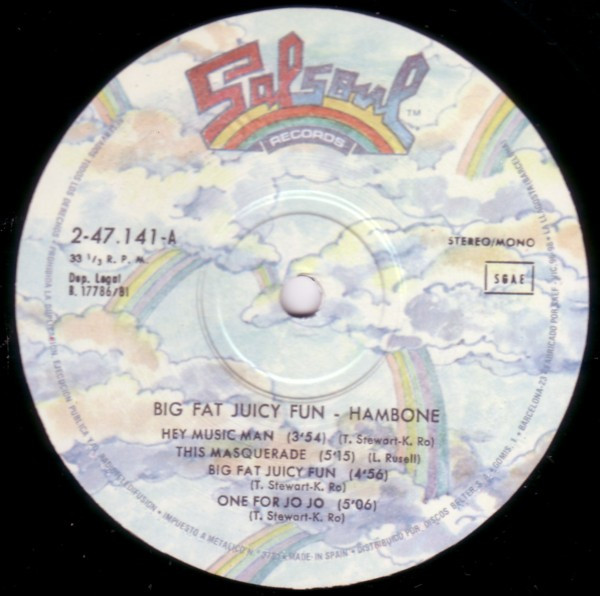 Hambone - Big Fat Juicy Fun | Salsoul Records (2-47.141) - 2