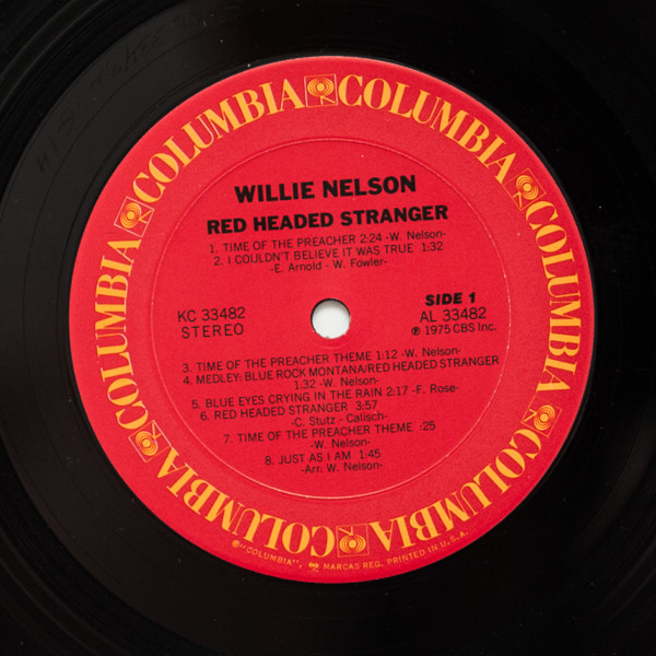 Willie Nelson - Red Headed Stranger | Columbia (KC 33482) - 3