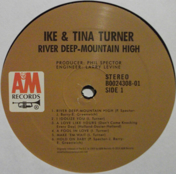 Ike & Tina Turner - River Deep - Mountain High | A&M Records (B0024308-01) - 3