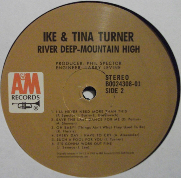Ike & Tina Turner - River Deep - Mountain High | A&M Records (B0024308-01) - 4