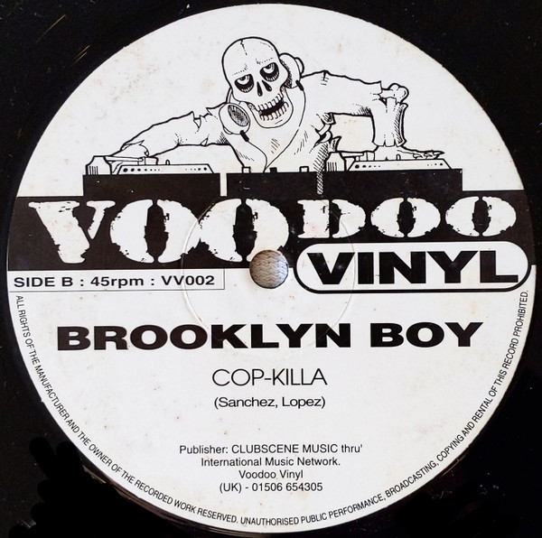 Brooklyn Boy - Fuck Rotterdam, This Is Brooklyn! | Voodoo Vinyl (VV002) - 2 Brooklyn Boy - Fuck Rotterdam, This Is Brooklyn! | Voodoo Vinyl (VV002) - 2