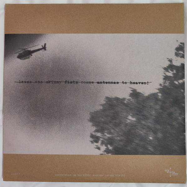 Godspeed You Black Emperor! - Lift Your Skinny Fists Like Antennas To Heaven | Constellation (cst012) - 2