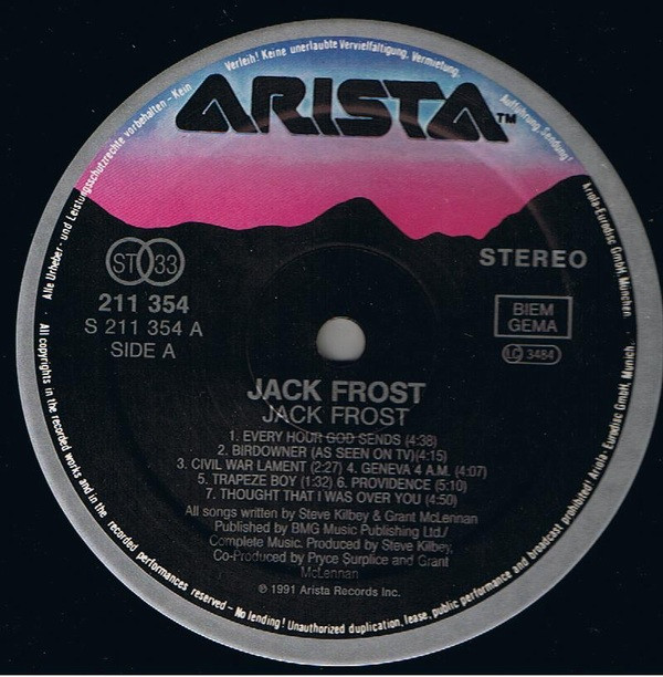 Jack Frost - Jack Frost | Arista (211 354) - 2