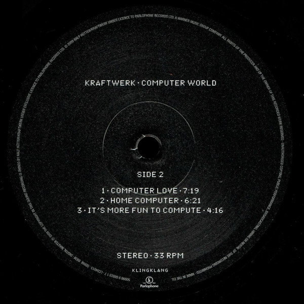 Kraftwerk - Computer World | Kling Klang (50999 9 6602317) - 4 Kraftwerk - Computer World | Kling Klang (50999 9 6602317) - 4