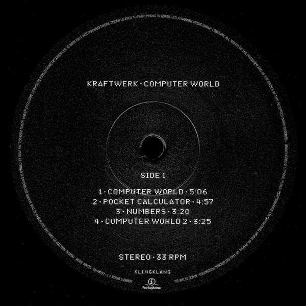 Kraftwerk - Computer World | Kling Klang (50999 9 6602317) - 3 Kraftwerk - Computer World | Kling Klang (50999 9 6602317) - 3