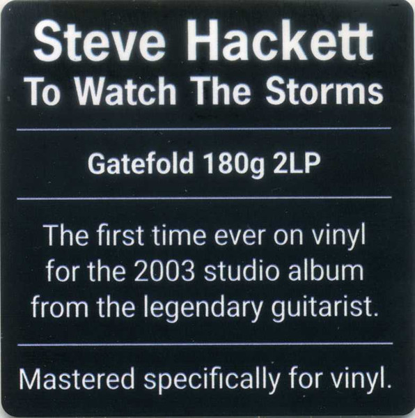 Steve Hackett - To Watch The Storms | Inside Out Music (IOM678) - 4 Steve Hackett - To Watch The Storms | Inside Out Music (IOM678) - 4