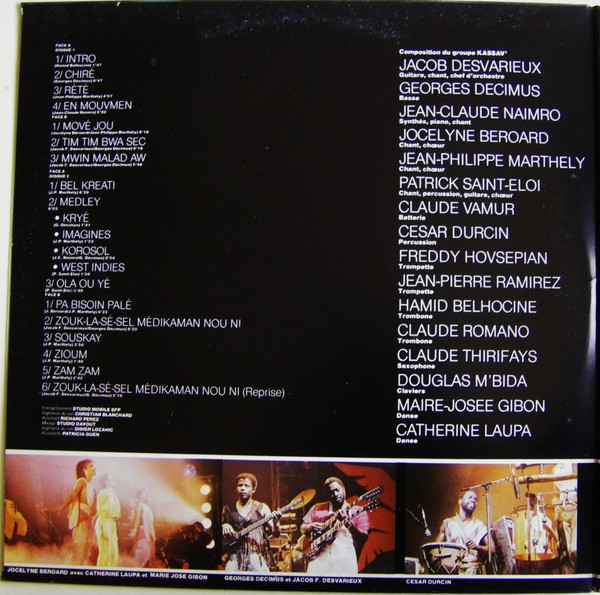 Kassav' - Kassav' Au Zenith | GD Productions (GD 38 GD 39) - 2 Kassav' - Kassav' Au Zenith | GD Productions (GD 38 GD 39) - 2