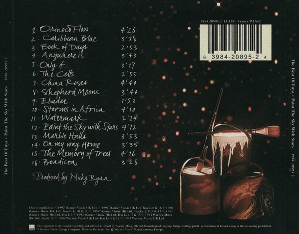 Enya - Paint The Sky With Stars (The Best Of Enya) | WEA (3984 20895 2) - 2