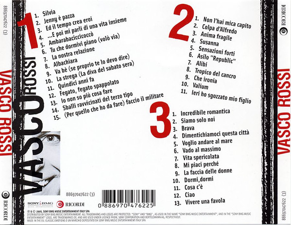 Vasco Rossi - Canzoni Al Massimo | Sony BMG Music Entertainment (88697047622 (3)) - 2 Vasco Rossi - Canzoni Al Massimo | Sony BMG Music Entertainment (88697047622 (3)) - 2