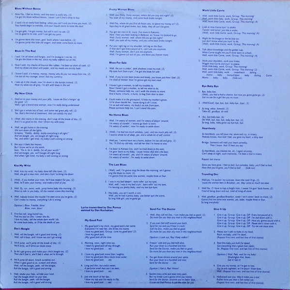 Doc Pomus - Send For The Doctor (The Early Years 1944-55) | "Whiskey, Women, And ..." (KM-700) - 3 Doc Pomus - Send For The Doctor (The Early Years 1944-55) | "Whiskey, Women, And ..." (KM-700) - 3