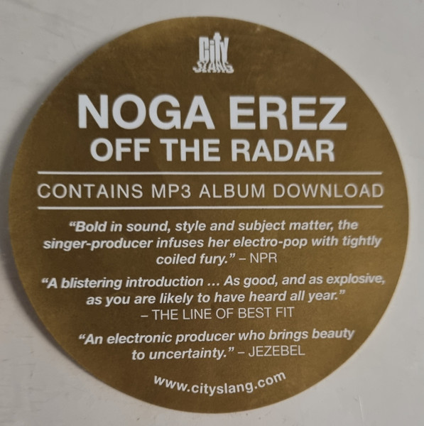 Noga Erez - Off The Radar | City Slang (Slang50116LP) - 3 Noga Erez - Off The Radar | City Slang (Slang50116LP) - 3
