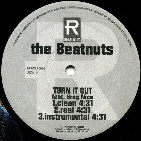 The Beatnuts - Watch Out Now | Relativity (RPROLP-0936) - 2