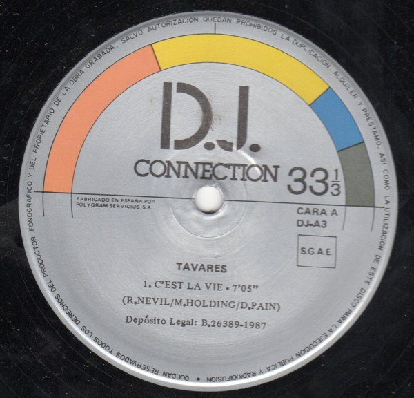 Tavares - C'Est La Vie | D.J. Connection (DJ-A3) - main