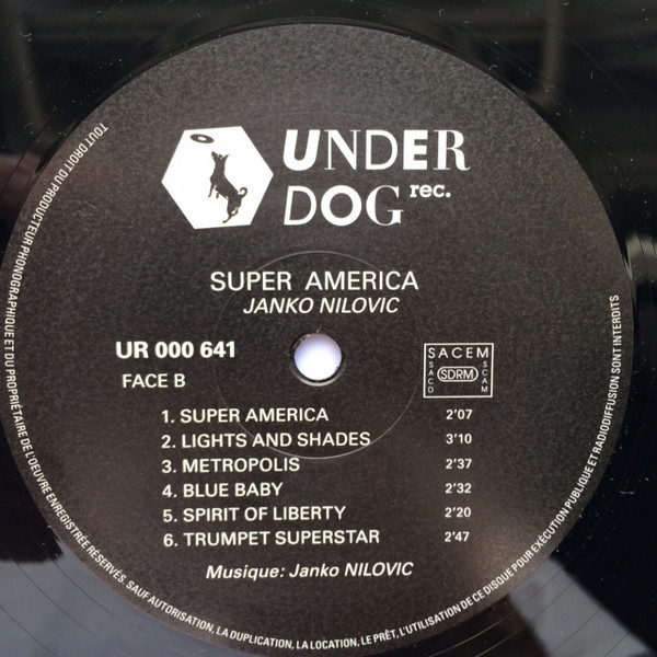 Janko Nilovic - Super America | Underdog Records (UR000641) - 4 Janko Nilovic - Super America | Underdog Records (UR000641) - 4