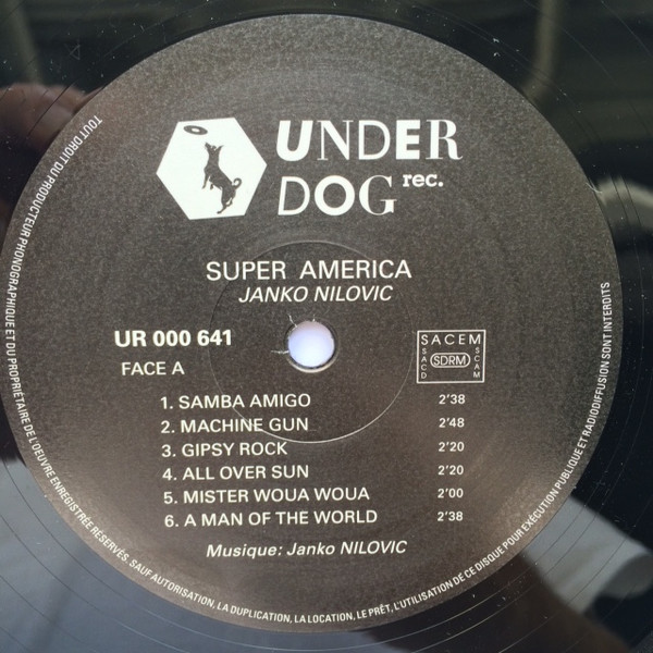 Janko Nilovic - Super America | Underdog Records (UR000641) - 3 Janko Nilovic - Super America | Underdog Records (UR000641) - 3