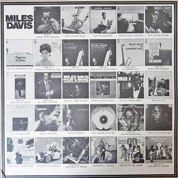 The Miles Davis Quintet - Miles Smiles | CBS/Sony (SOPL 165) - 4 The Miles Davis Quintet - Miles Smiles | CBS/Sony (SOPL 165) - 4