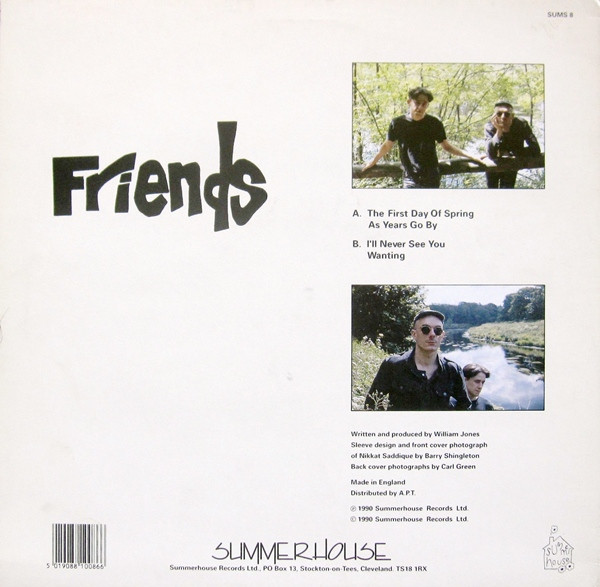 Friends - The First Day Of Spring | Summerhouse Records (SUMS 8) - 2