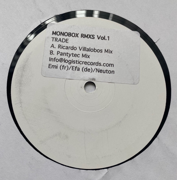 Monobox - Rmx Vol.1 | Logistic Records (LOG 035)