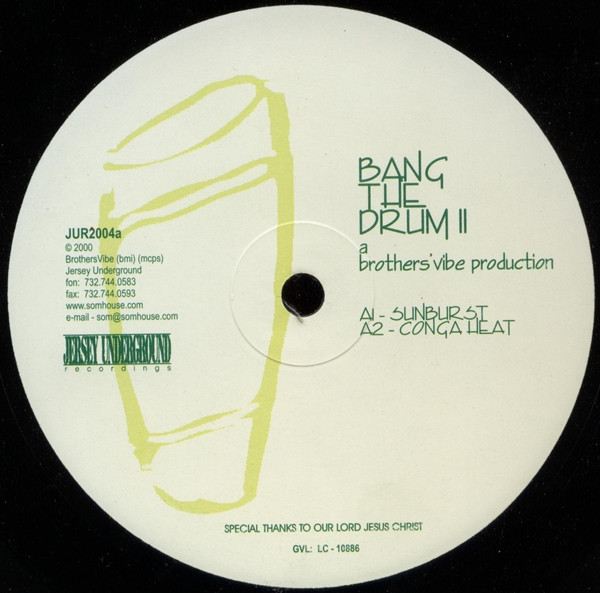 Brothers' Vibe - Bang The Drum II | Jersey Underground (JUR2004) - main