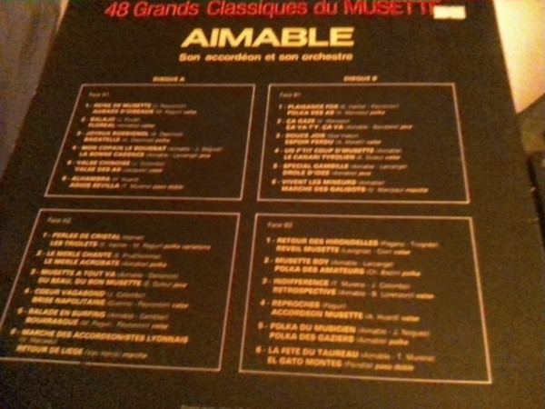 Aimable - 48 Grands Classiques Du Musette | Vogue (LD 4512) - 4