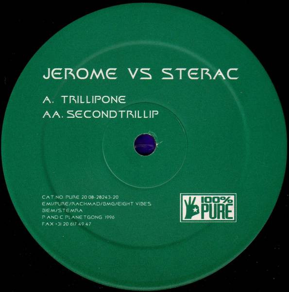 Jerome Vs. Sterac - Trillipone | 100% Pure (PURE 20)