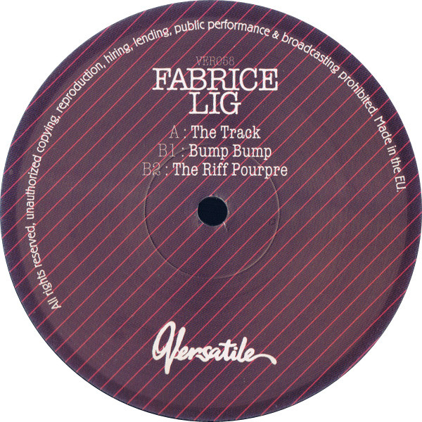 Fabrice Lig - Purple Raw Part One | Versatile Records (VER058) - 4