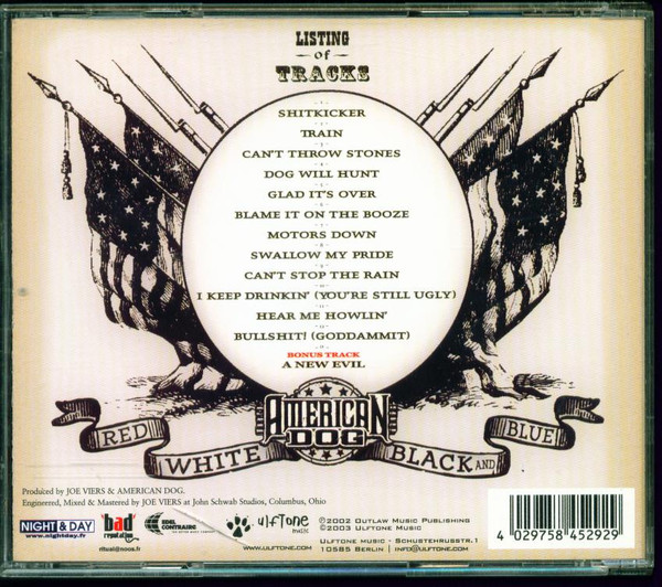 American Dog - Red White Black And Blue | Ulftone Music (UTCD 068) - 3 American Dog - Red White Black And Blue | Ulftone Music (UTCD 068) - 3