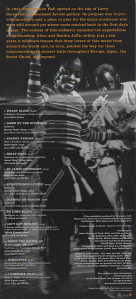 Preservation Hall Jazz Band - The Best of the Early Years | Preservation Hall Recordings (VPS-0303) - 3