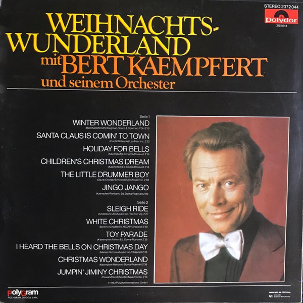 Bert Kaempfert & His Orchestra - Weihnachts-Wunderland | Polydor (2372044) - 2