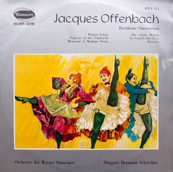 Jacques Offenbach - Berühmte Ouvertüren | Westminster (PWN 312) - main Jacques Offenbach - Berühmte Ouvertüren | Westminster (PWN 312) - main
