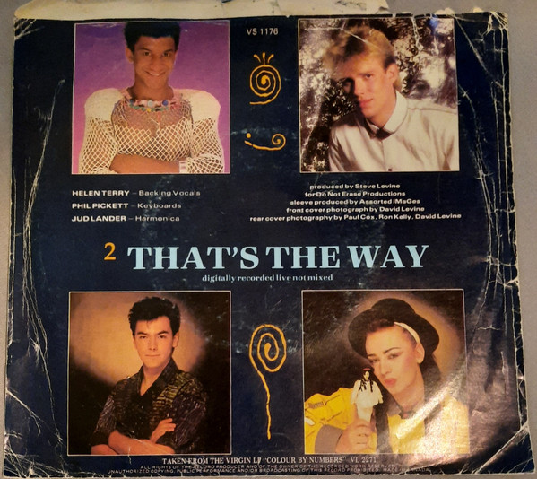Culture Club - Karma Chameleon | Virgin (VS 1176) - 2 Culture Club - Karma Chameleon | Virgin (VS 1176) - 2