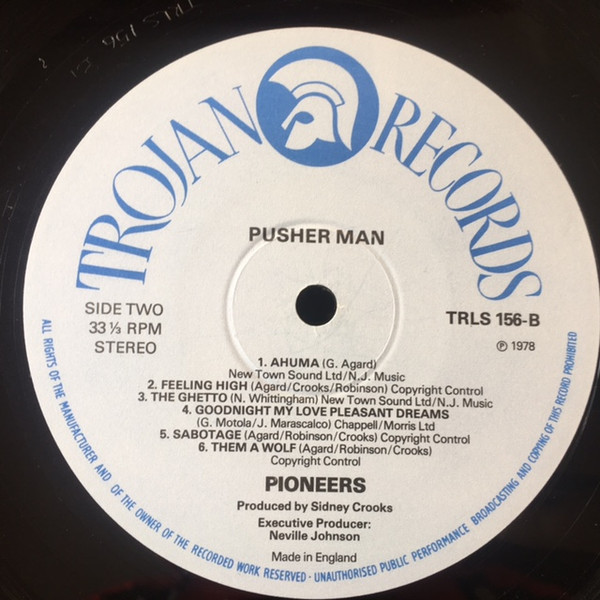 The Pioneers - Pusher Man | Trojan Records (TRLS 156) - 4 The Pioneers - Pusher Man | Trojan Records (TRLS 156) - 4
