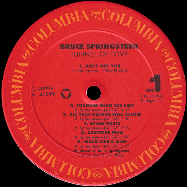 Bruce Springsteen - Tunnel Of Love | Columbia (OC 40999) - 3 Bruce Springsteen - Tunnel Of Love | Columbia (OC 40999) - 3