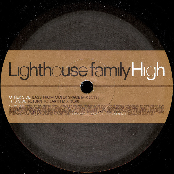 Lighthouse Family - High | Polydor (HIGH 3) - 2 Lighthouse Family - High | Polydor (HIGH 3) - 2