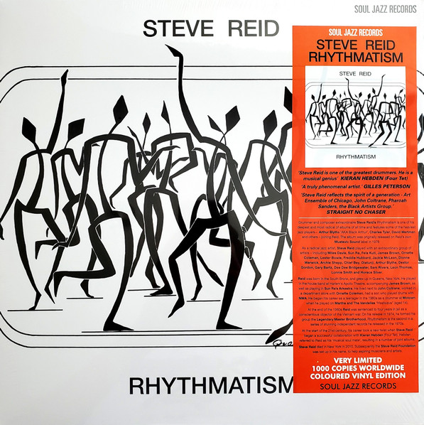 Steve Reid - Rhythmatism | Soul Jazz Records (SJR LP448) Steve Reid - Rhythmatism | Soul Jazz Records (SJR LP448)