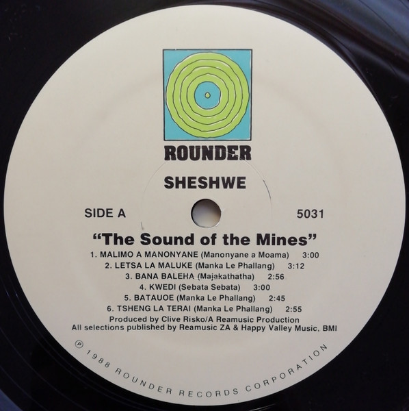 Various - Sheshwe: The Sound Of The Mines | Rounder Records (5031) - 3 Various - Sheshwe: The Sound Of The Mines | Rounder Records (5031) - 3